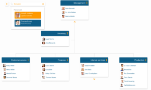 Automatic org charting online with orginio